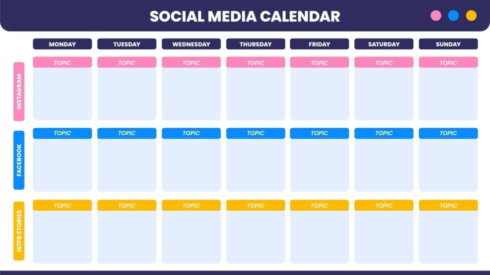 9 ejemplos de calendarios de contenidos para redes sociales Agencia