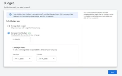Google Ads: Cómo los Presupuestos Totales Transforman las Campañas de Corta Duración
